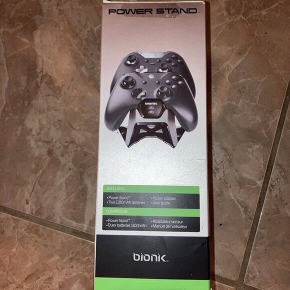Bionik Power Stand Dual Rechargeable Battery & Charging System for Xbox One - Picture 4 of 5